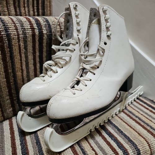Belati white figure ice skates - belati,