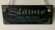slainte Irish Gaelic Sign