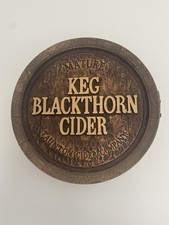 Faux Barrel End Sign - Mature