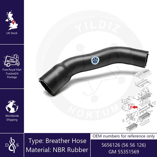 Breather hose fits vauxhall - hose,