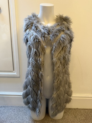 River island grey - grey, faux