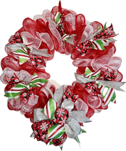 Luxury christmas wreath - wreath, deco