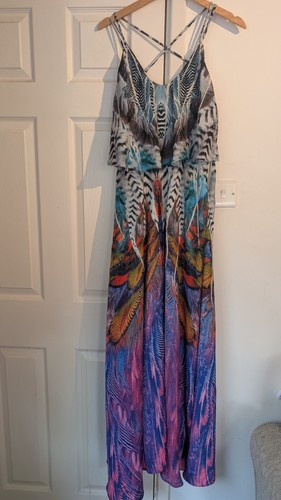 Forever unique vibrant feather