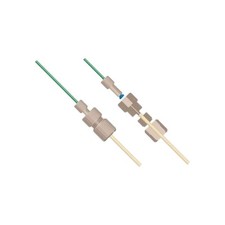 Idex Peristaltic Tubing Adapter, PEEK/ETFE, 0.030" Bore, up to 0.18" OD x 0.048"