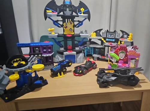 Imaginext batman bat cave - imaginext,