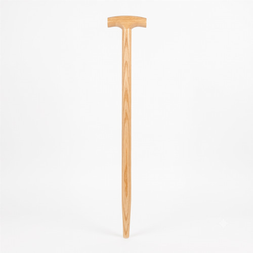 Wooden shovel handle 80cm - wooden, t