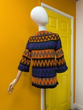 Vintage 1960s Pant-Man Textured Jumper - XS