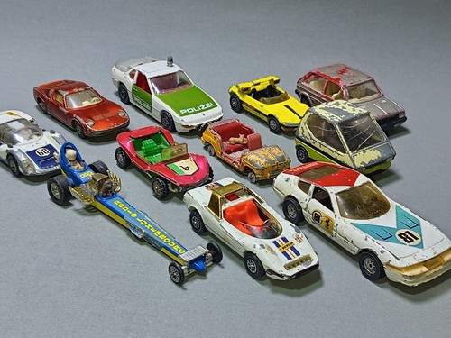 Corgi toys joblot cars fiat - toys,
