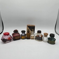 Vintage Ink Bottle Lot –