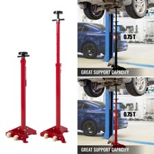 3/4 Ton Gearbox Vertical Transmission Lift Jack Garage Car Fix Hoist Stand 750KG