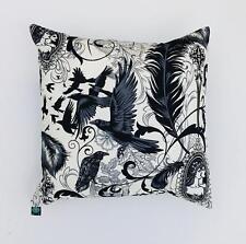 Raven Skull Spider Crows Cushion Cover  Case fits 18" x 18" Halloween