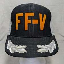 VTG Mesh Snapback Black White