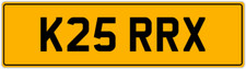 KERR KERRY KERY KEIR KERRIS KARRA OLD 3X3 K REG PRIVATE CAR NUMBER PLATE K25 RRX