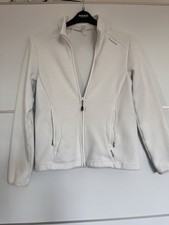 Women’s white quechua fleece