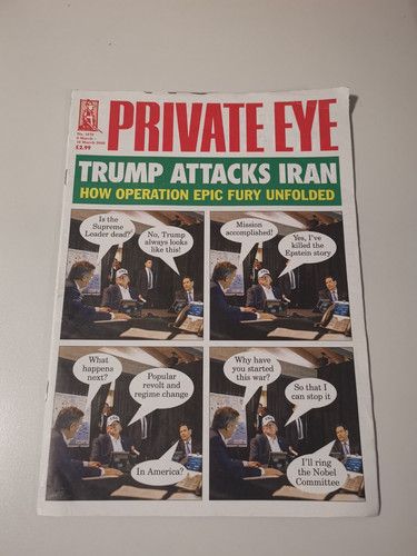 Private eye march 2026 - eye,, 6-19