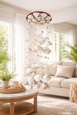 Natural Seashell Chandelier