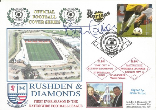 Brian talbot signed - signed, rushden