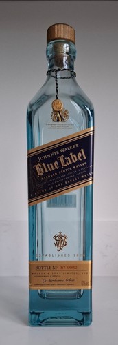 Johnnie walker blue label - blue,