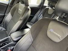 2013 VOLVO V40 R DESIGN BLACK LEATHER & ALCANTARA INTERIOR HEATED SEATS