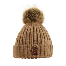 DOBERMANN DOG BEANIE. UNISEX