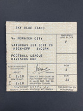 1979/80 COVENTRY CITY V