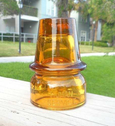 Orange amber telephone - orange,