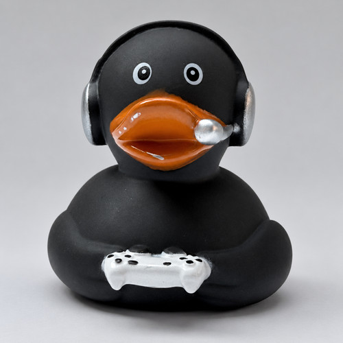 Gaming rubber duck gamer - gaming,