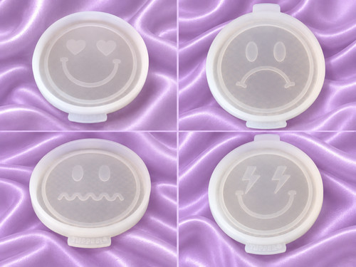 Piece set smiley face - piece,