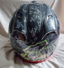Multi signed helmet by 36
