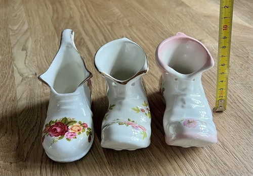 Vintage ceramic boot vase - vintage,