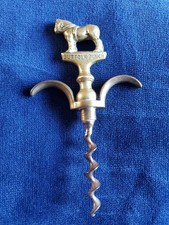 Antique Brass Corkscrew Suffolk Punch
