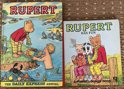 Rupert the bear books bundle - rupert,