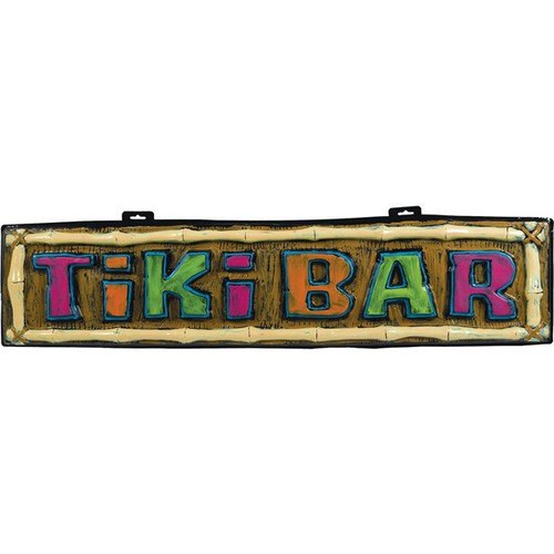 Tiki bar sign 1m hawaiian - bar,