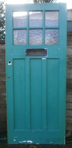 Reclaimed 1930s front - front, door