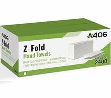 Z Fold Luxury 2 Ply White