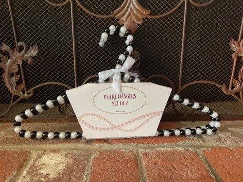 Pack pearl clothes hangers - pearl,