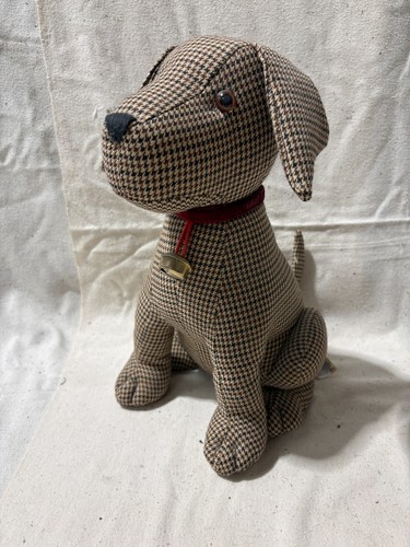 Cute dog patterned door stop - patterned,