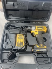 DE WALT DCF610 Sub Compact Screwdriver 10.8 Volt new case and new charger. 