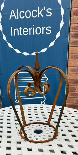 Hand forged rusty iron - forged,