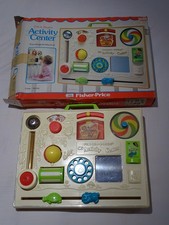 Fisher Price Activity Center Boxed Baby 1970s 1980s Classic Young Children