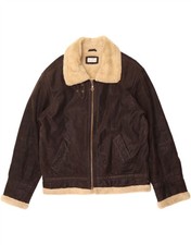 Vintage Mens Shearling Jacket