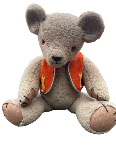 1970 large jointed teddy - jointed,