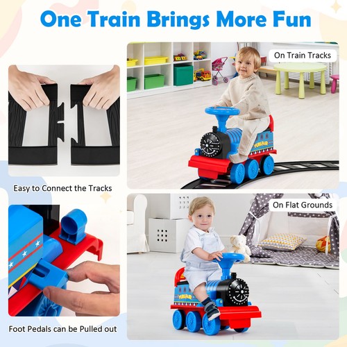Kids ride train powered - kids,