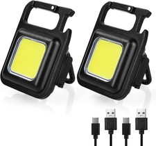 2 Pack x USB Rechargeable LED