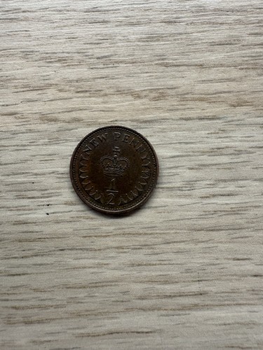 1971 elizabeth half - uk,