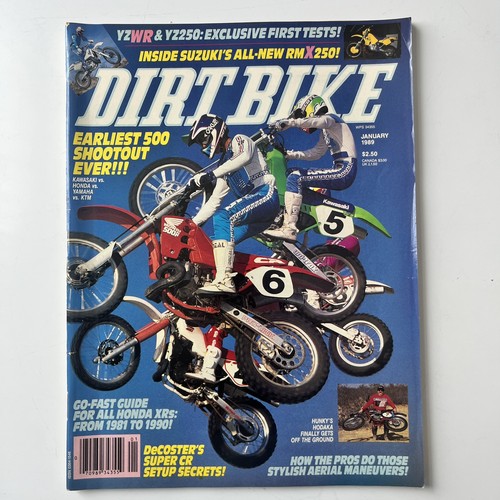 Dirt bike magazine january - dirt,