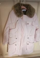 Tartine et Chocolat Pink Girls winter Parka jacket Size 5 years old