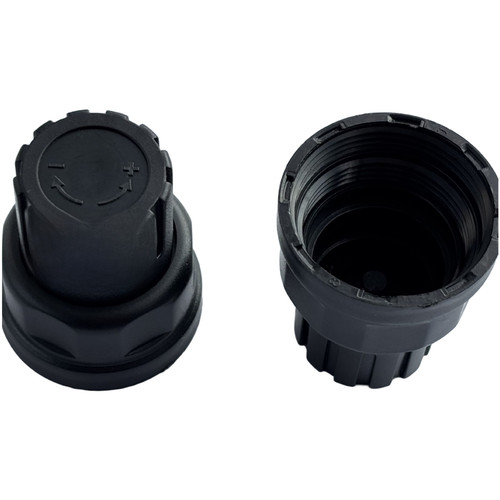 Black plastic thermostatic - plastic,