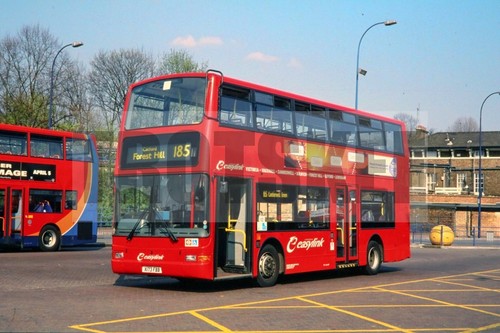 35mm slide london buses volvo - 35mm,