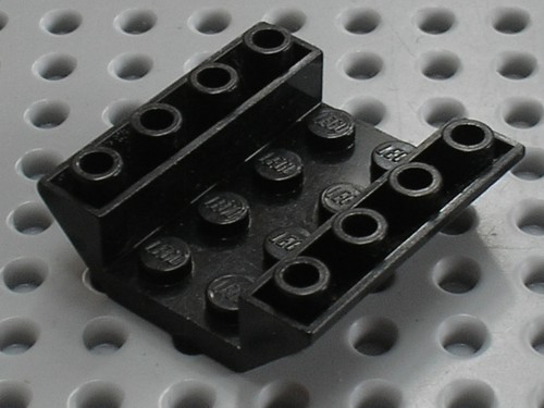 Lego black slope brick - lego,
